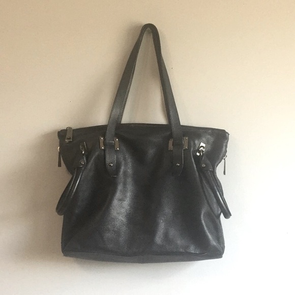 Kenneth Cole Handbags - Kenneth Cole Pebbled Leather Shoulder Bag